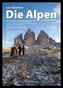 Plakat Alpen
